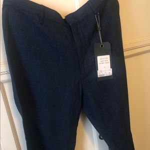 Rag and Bone Dark Blue Skinny Chino